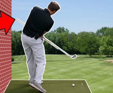 One Feel To Release The Golf Club Like a Pro | Stab The Wall