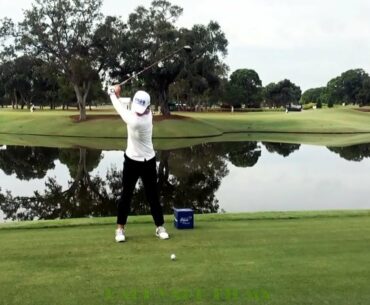 Amy Yang Golf Swing 2021 Pelican Women's Championship LPGA Tournament Belleair Florida
