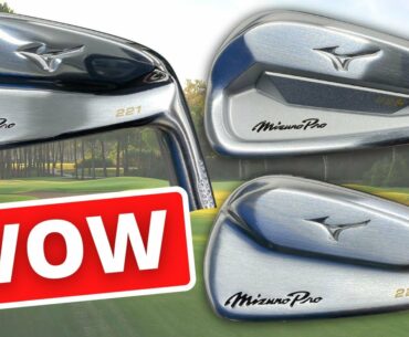 YES YES YES! New Mizuno Pro 221 223 225 Irons