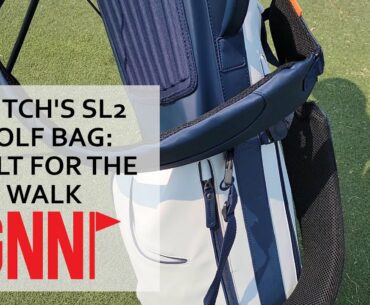 REVIEW: The Stitch SL2 golf bag will turn heads