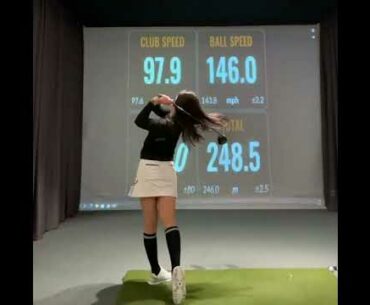 ⛳Kim Chae-Kyung Pro 11| Golf ladies  | Golf lady  | Golf Shorts | #Shorts