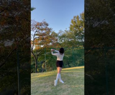 ⛳Kim Chae-Kyung Pro 8 | Golf ladies  | Golf lady  | Golf Shorts | #Shorts