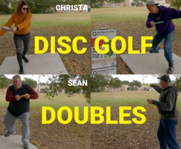 Disc Golf Doubles at Magnolias First DGC - F9