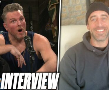 Aaron Rodgers Joins The Pat McAfee Show After His Bye Week To Talk Dr.  Joe Rogan, His Toe & More