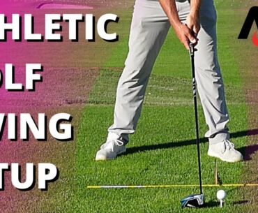 Set Up Like An ATHLETE (Align Feet And Stance With Correct Ball Position)