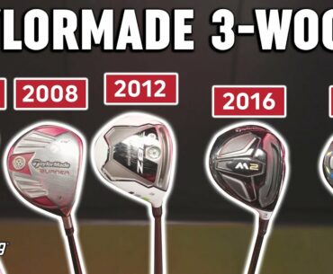 TaylorMade Golf Fairway Woods Over The Years