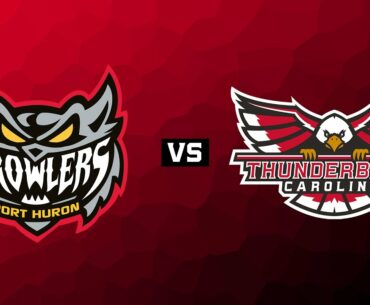 12-11-21 | Carolina Thunderbirds vs. Port Huron Prowlers