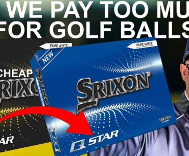 SRIXON QSTAR GOLF BALLS are we paying too much for golf balls