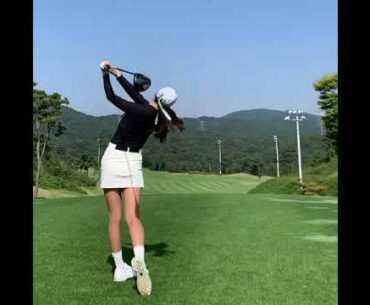 ⛳Kang Dana pro 12 | Golf ladies  | Golf lady  | Golf Shorts | #Shorts