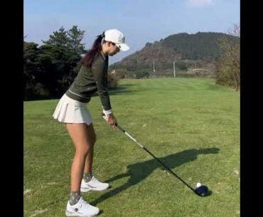 ⛳Kang Dana pro 16| Golf ladies  | Golf lady  | Golf Shorts | #Shorts