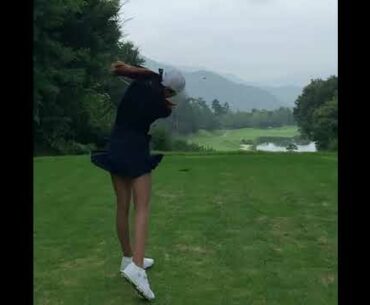 ⛳Kang Dana pro 4| Golf ladies  | Golf lady  | Golf Shorts | #Shorts