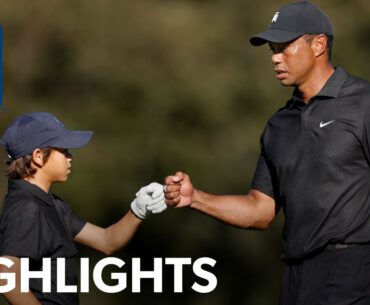 Team Woods Highlights from the 2021 PNC Championship pro-am | 2021