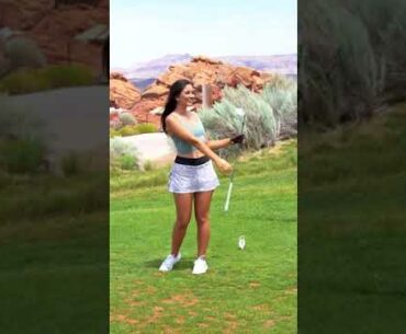 ⛳Mei Brennan 6| Golf ladies  | Golf lady | Golf Shorts | #Shorts