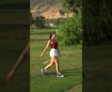 ⛳Mei Brennan 7| Golf ladies  | Golf lady | Golf Shorts | #Shorts