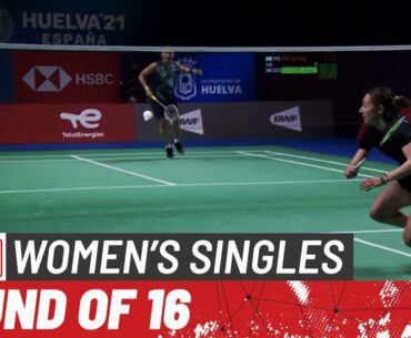 TotalEnergies BWF World Championships 2021 | Tai Tzu Ying (TPE) [1] vs Kirsty Gilmour (SCO) | R16