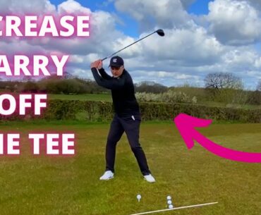 LLG 5 MINUTE FIX  INCREASE YOUR CARRY OFF THE TEE