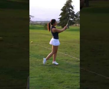 ⛳Mei Brennan 17| Golf ladies  | Golf lady | Golf Shorts | #Shorts