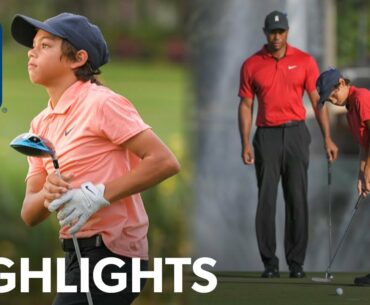 Best of Charlie Woods at 2021 PNC Championship | 2021