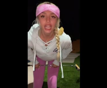 Golf cart girl Cass Holland tik tok golf stories ❤️❤️ #golf #shorts #golfgirl      | GOLF#SHORT