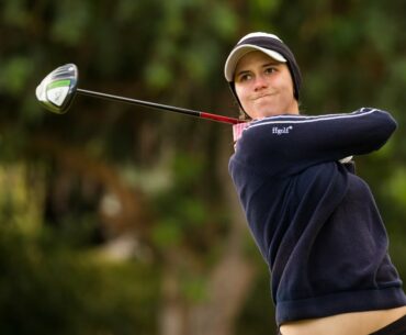 Agathe Laisne is just two shots off the lead with 18 holes left to play at La Manga Club on -6