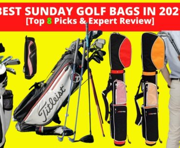 BEST SUNDAY GOLF BAGS IN 2021 | LIGHTWEIGHT GOLF BAGS FOR 2021 | PXG SUNDAY BAG