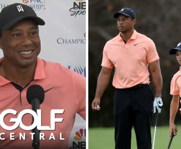 Tiger Woods enjoying PNC Championship despite changed circumstances | Golf Central | Golf Channel