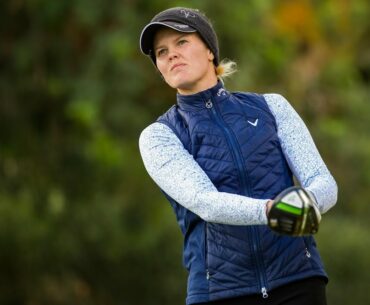 Lisa Pettersson eagles the last to put her one shot off the lead at LET Q-School: Final Qualifiers