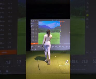 peffect tempo and distance ❤️❤️ #golf #shorts #golfgirl      | GOLF#SHORT