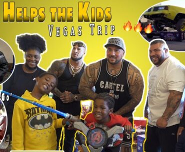 Vegas Trip | STRENGTH CARTEL TOY DRIVE | Raised Over 10K for the kids | NVCCF Fundraiser