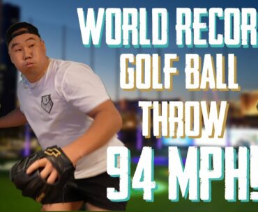 Fastest Thrown Golf Ball World Record | Closed To The Public Ep 3