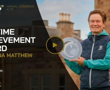 Catriona Matthew - CPG Lifetime Achievement Award | 2021 CPG Annual Awards Supported by Rolex