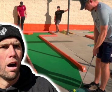 EPIC MINI GOLF BATTLE (Crazy Ending) | Putt Putt Fun Center