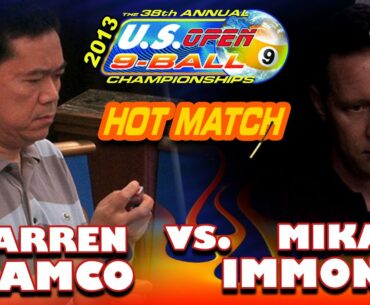 U.S. OPEN 9-BALL: Warren KIAMCO vs Mika IMMONEN - 38th U.S. OPEN 9-BALL CHAMPIONSHIPS 2013