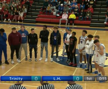 WPIAL Boys High School Basketball Trinity at Laurel Highlands 12/22/21