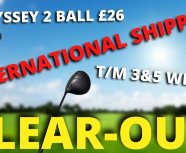 JANUARY GOLF SHOP CLEAR-OUT! (SHIP WORLDWIDE)