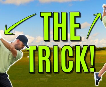 GOLF: THE TRICK To Stop Rushing The Downswing And Create EFFORTLESS POWER