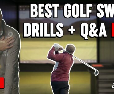 Best Golf Swing Drills + LIVE Q&A