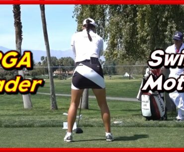 LPGA Top Leader" MinJee Lee" Beautiful Driver-Iron Swing & Slow Motion