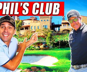 What Does Phil Mickelson's $150,000 Private Golf Club Look Like?