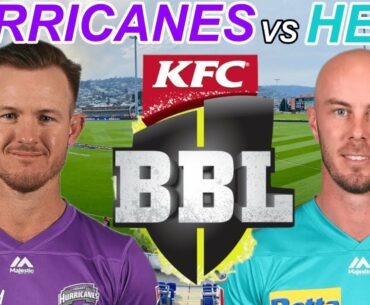 HOBART HURRICANES vs BRISBANE HEAT Live Commentary (KFC Big Bash League 2021)