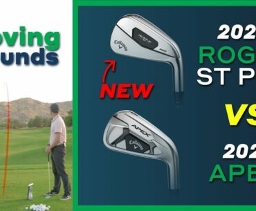 Testing Callaway Rogue ST Pro irons vs. Callaway Apex irons | Proving Ground ClubTest 2022