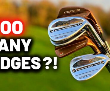 How many wedges is TOO MANY wedges in golf?!