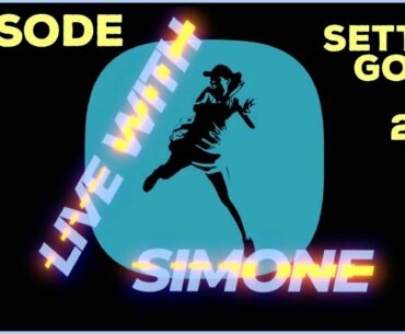 Live with Simone | Episode #05 - Goal Setting for Pickleball in 2022