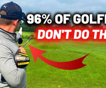 I use this BRILLIANT YARDAGE METHOD on every shot and it seriously helps - you need too!!