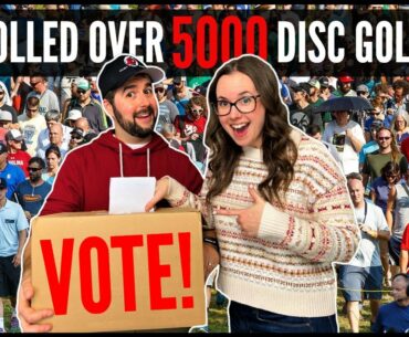 We Polled Over 5000 Disc Golfers!