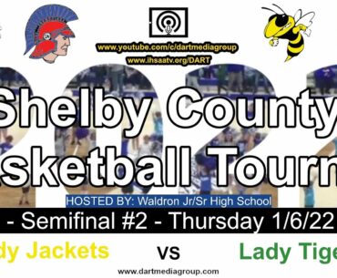 IHSAA Girls Basketball | Morristown Yellow Jackets vs Triton Central Tigers | Shelby County Tourney