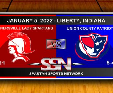 Connersville Lady Spartans @ Union County - January 5, 2022