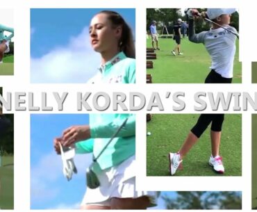 LPGA WORLD RANKING NO 1 NELLY KORDA'S GOLF SWING