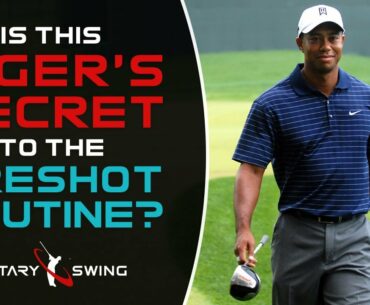 Is this Tiger's Secret to the Preshot Routine in Golf? How to Hit Your Best Shots on the FIRST Ball!