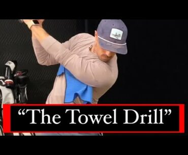 Fix Your Golf Swing with the “Towel” Drill #Shorts